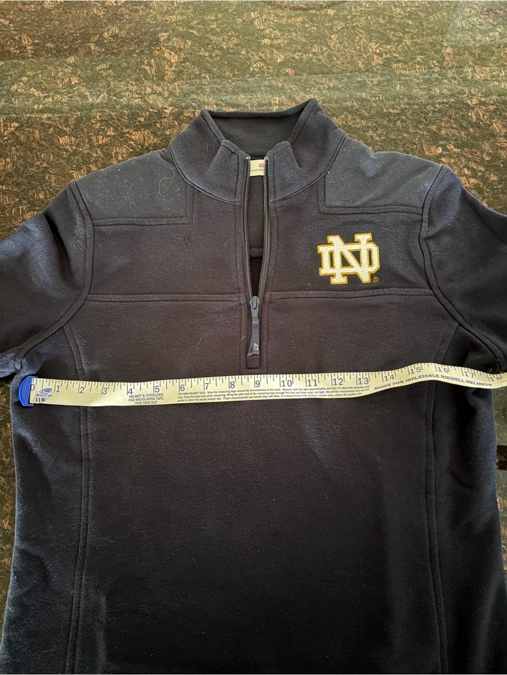Women’s NOTRE DAME Quarter-Zip Fleece Pullover